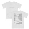 Hayley Williams Store Merch Shop Credits White Tee