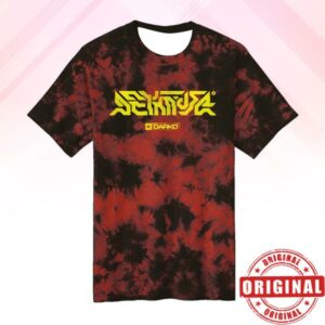 Darko Merch Store Shop Dm3 Red Tie Dye Tee