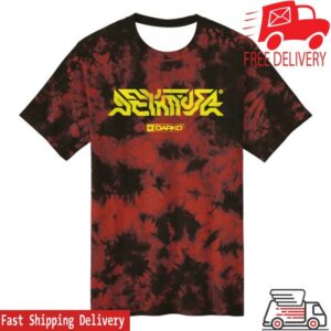 Darko Us Merch Store Dm3 Red Tie Dye Tee