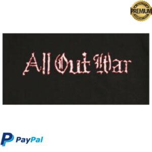 Evil Greed Store Merch All Out War For Those Who Were Crucified T-Shirt