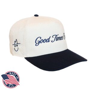 Niko Moon Store Merch Good Times Only Two-Tone Hat Navy