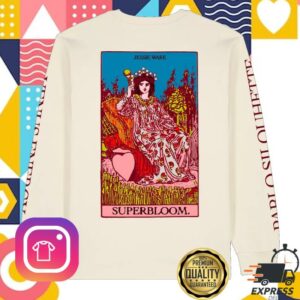 Jessie Ware Merch Store Shop Off-White Tarot Long Sleeve