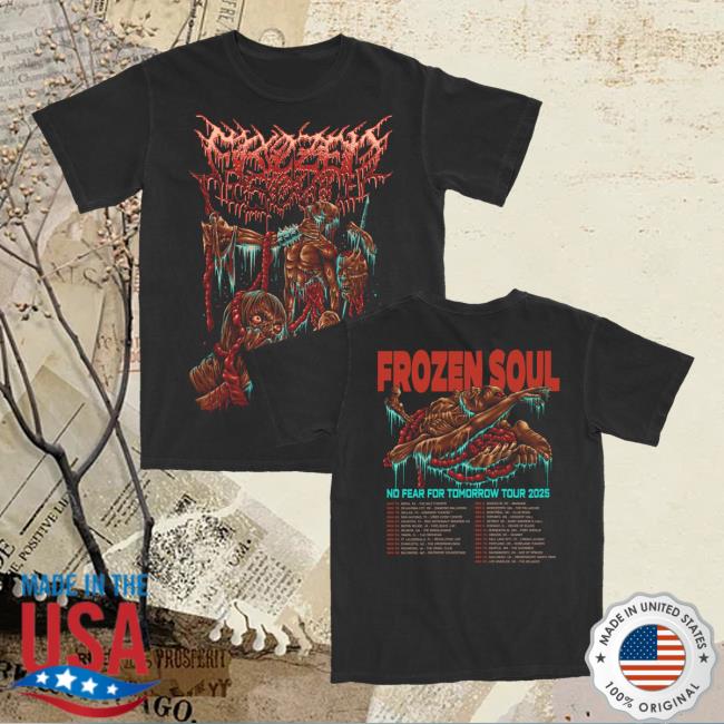 Frozen Soul Merch Store Shop Cattle Tour 2025 Tee 3 Frozen Soul Merch Store Shop Cattle Tour 2025 Tee