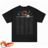 The Happy Fits Store Merch Shop Lips Tour T-Shirt (Black)