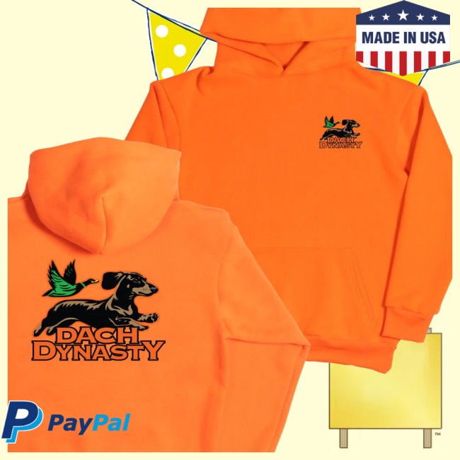 Bean Goods Store Merch Dach Dynasty Unisex Hoodie Hunter Orange 2 Bean Goods Store Merch Dach Dynasty Unisex Hoodie Hunter Orange
