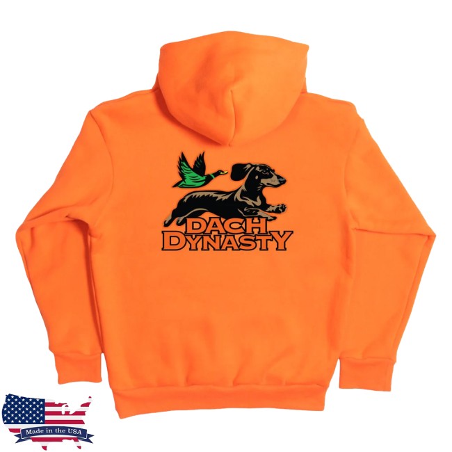 Bean Goods Store Merch Dach Dynasty Unisex Hoodie Hunter Orange 3 Bean Goods Store Merch Dach Dynasty Unisex Hoodie Hunter Orange