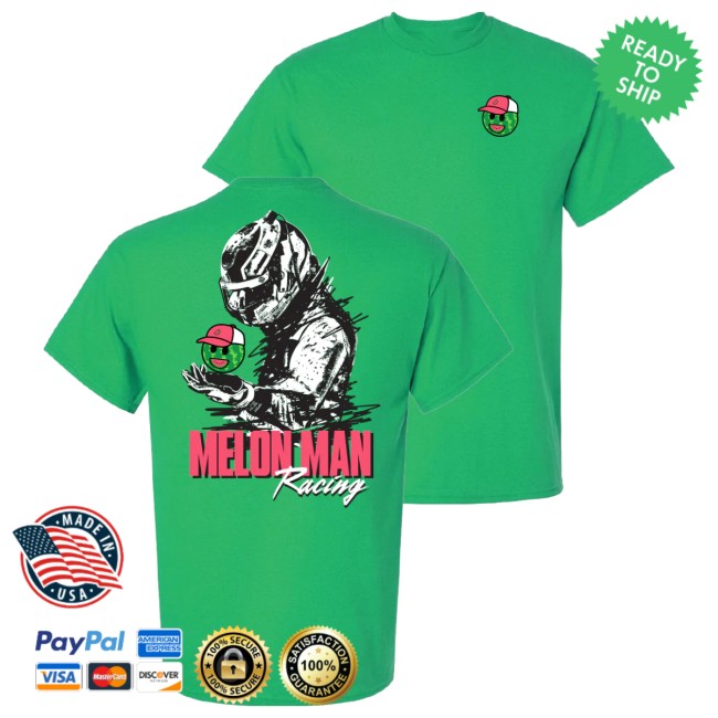Melonman Brand Store Merch Ross Chastain Melon Man Racing T-Shirt 3 Melonman Brand Store Merch Ross Chastain Melon Man Racing T-Shirt