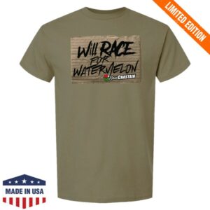 Melonman Brand Store Merch Ross Chastain Will Race For Watermelon T-Shirt