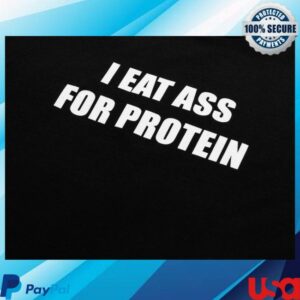 Danny Duncan Store Merch I Eat Ass For Protein Black Tee