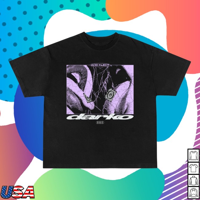 Darko Band Store Merch Acid Inject Tee 2 Darko Band Store Merch Acid Inject Tee