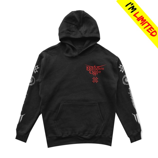 Dyenamik Store Merch Baldur's Gate 3 Black Hoodie 3 Dyenamik Store Merch Baldur's Gate 3 Black Hoodie