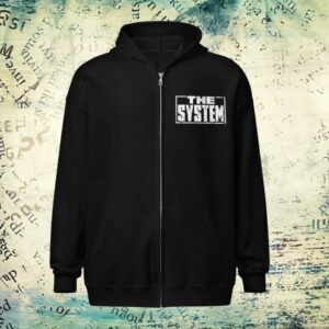 Tna Merch Store The System Logo Zip Hoodie