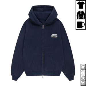 Another Cotton Store Merch Community Clubhouse Washed Zip-Hoodie