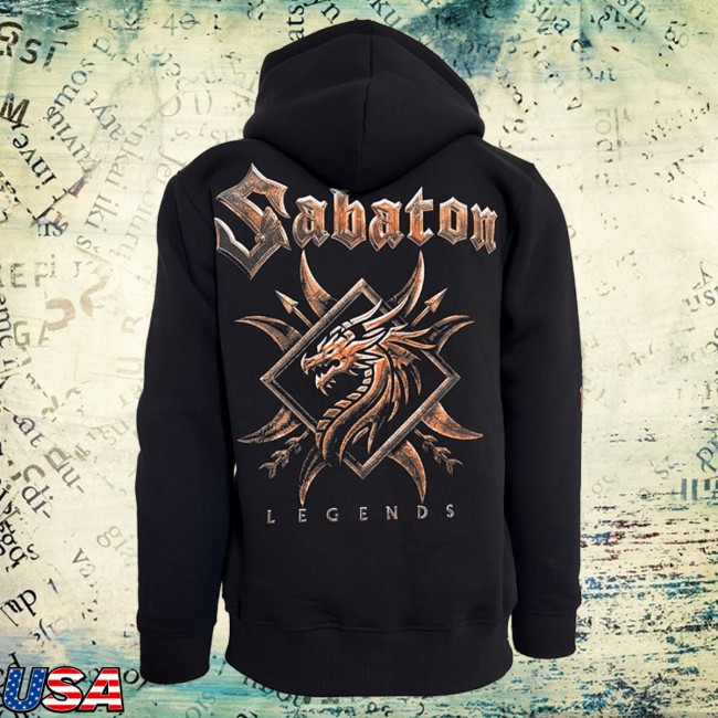 Sabaton Store Merch Legends Zip Hoodie 3 Sabaton Store Merch Legends Zip Hoodie
