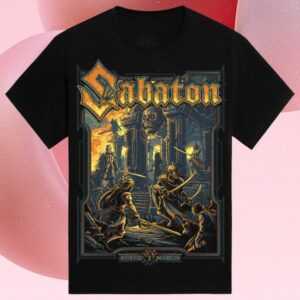 Sabaton Store Merch The Legendary Tour 2025 T-Shirt