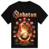 Sabaton Store Merch Flags Of Europe 2025 Tour T-Shirt