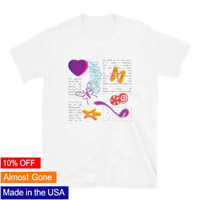 Bini Store Merch Flames Lyric Tee 2 Bini Store Merch Flames Lyric Tee