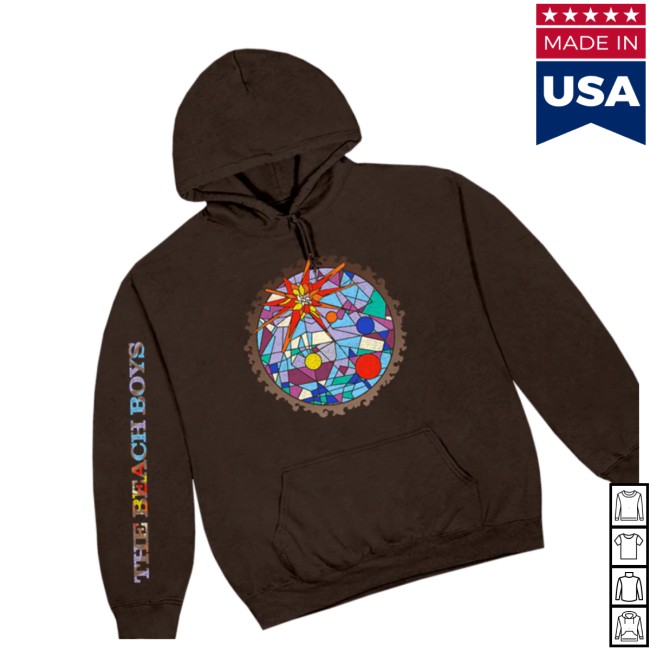 The Beach Boys Store Merch Shop Stained Glass Hoodie 3 The Beach Boys Store Merch Shop Stained Glass Hoodie