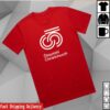 Christchurchnz Store Merch Men's Tee - Red With White Print