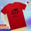 Christchurchnz Store Merch Men's Tee Red With Black Print 1 Christchurchnz Store Merch Men's Tee - Red With Black Print