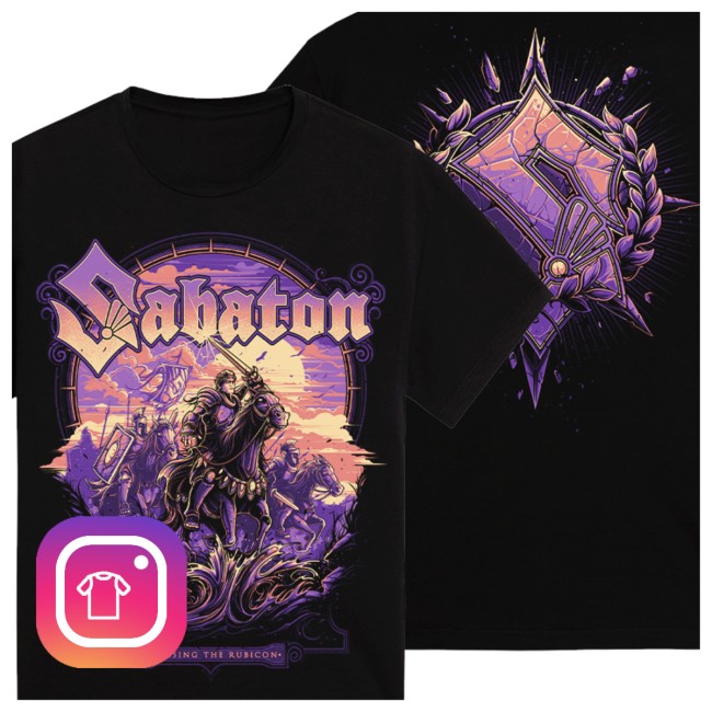 Sabaton Store Merch Caesars Crossing T-Shirt 4 Sabaton Store Merch Caesars Crossing T-Shirt