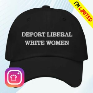 Theofficertatum Store Merch Deport Liberal White Women Baseball Cap