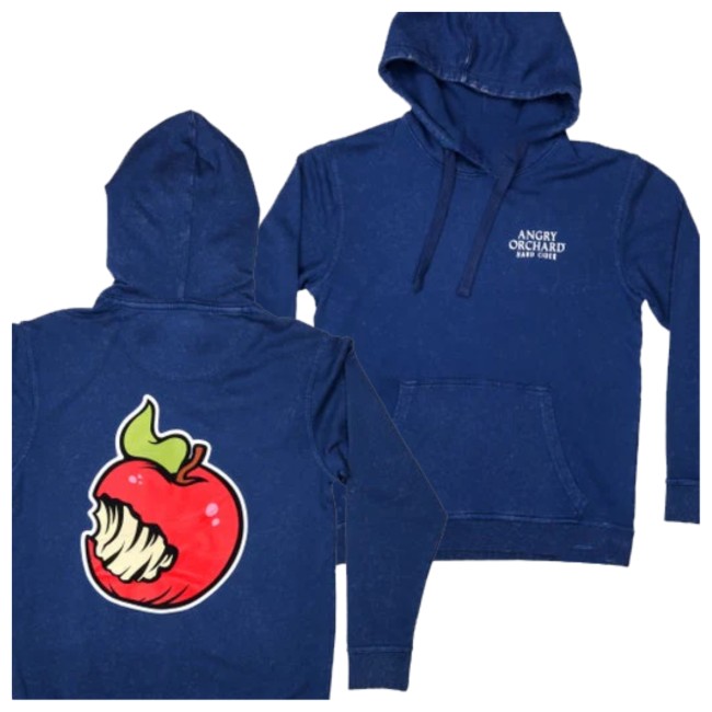 Angry Orchard Store Merch Prussion Blue Apple Hoodie 4 Angry Orchard Store Merch Prussion Blue Apple Hoodie Pullover
