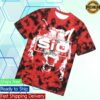 Set It Off Merch Store Shop Red Tie Dye Wolf Tee