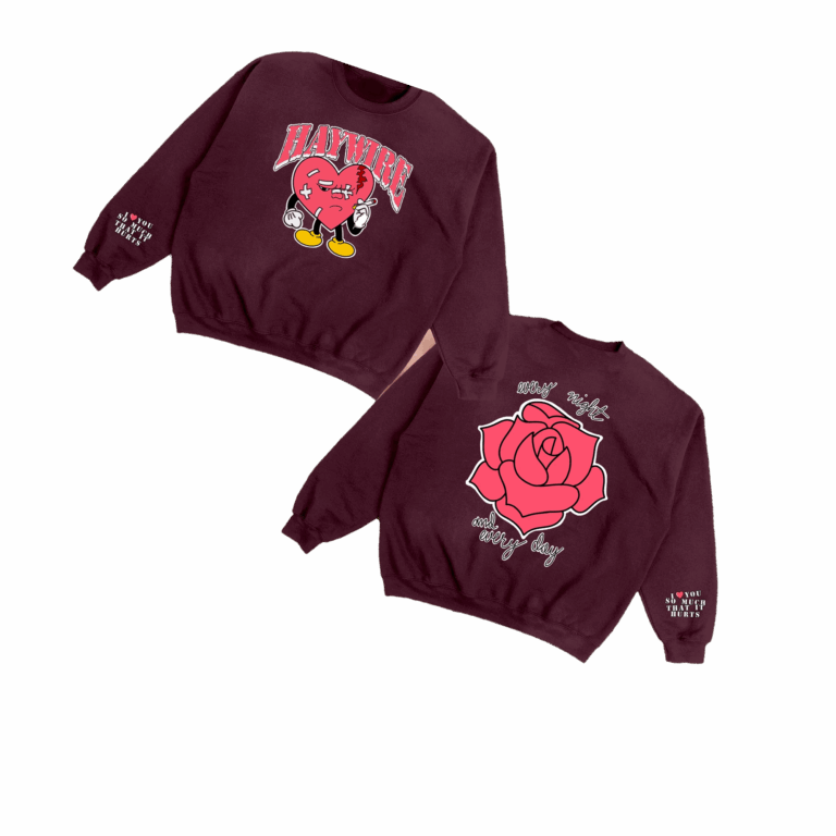 Friends Family Forever Merch Store Shop Haywire Heartbreak Harry Crewneck