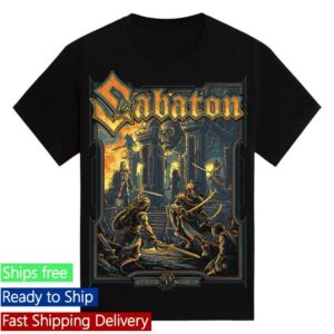 Sabaton Merch Store The Legendary Tour 2025 T-Shirt