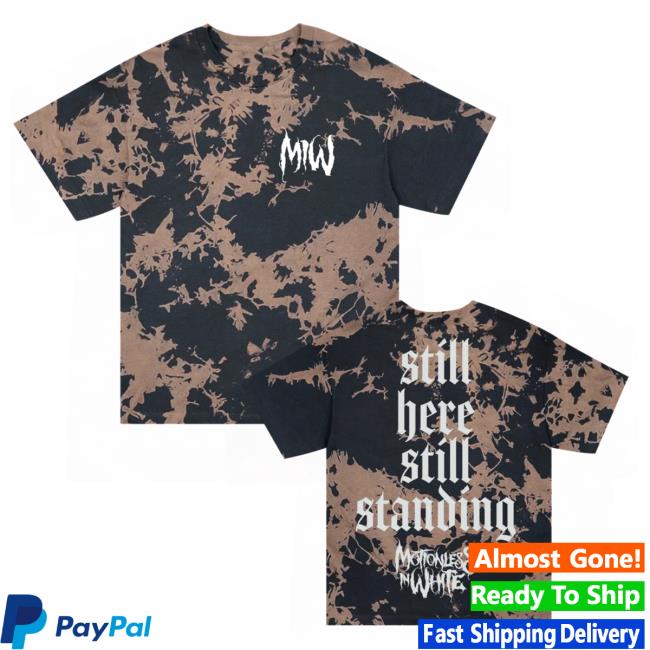 Motionless In White Merch Store Still Here T-Shirt 2 Motionless In White Merch Store Still Here T-Shirt