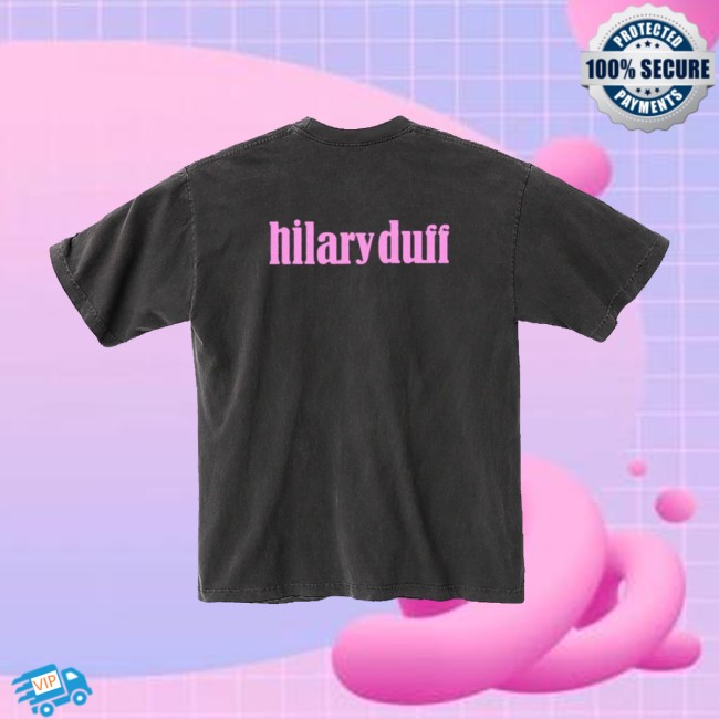 Hilary Duff Store Merch Mature Photo Tee 4 Hilary Duff Store Merch Mature Photo Tee