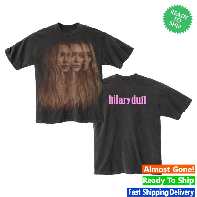 Hilary Duff Store Merch Mature Photo Tee 5 Hilary Duff Store Merch Mature Photo Tee