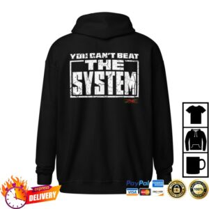 Tnamerch Store The System Logo Zip Hoodie