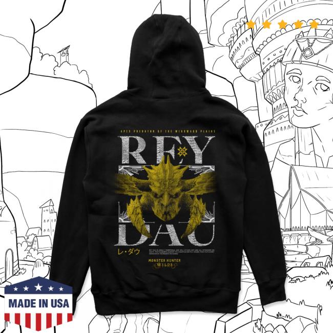 Dyenamik Merch Store Monster Hunter Rey Dau Hoodie 4 Dyenamik Merch Store Monster Hunter Rey Dau Hoodie