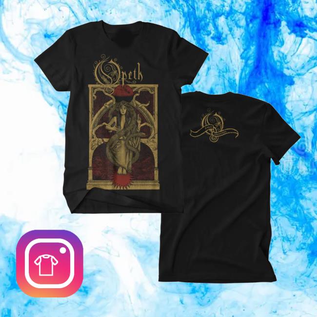 Opeth Merch Store Opeth Moon Above And The Sun Below T-Shirt 2 Opeth Merch Store Opeth Moon Above And The Sun Below T-Shirt