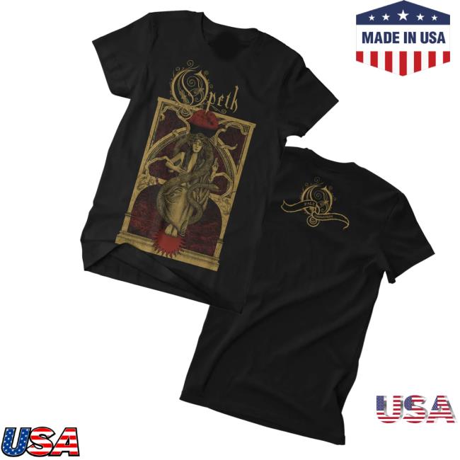 Opeth Merch Store Opeth Moon Above And The Sun Below T-Shirt 3 Opeth Merch Store Opeth Moon Above And The Sun Below T-Shirt