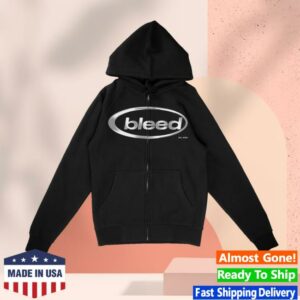 Relentless Merch Store Shop Bleed Logo Zipup