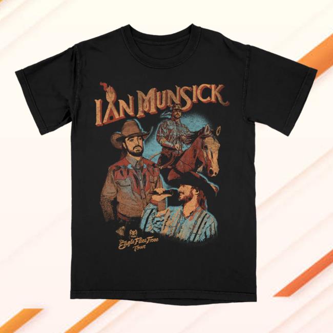 Ian Munsick Merch Store Photo Collage T-Shirt 3 Ian Munsick Merch Store Photo Collage T-Shirt