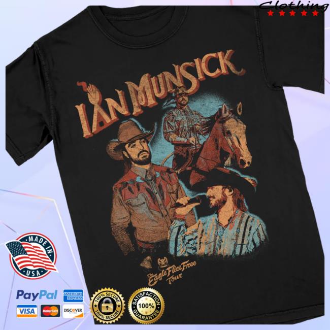 Ian Munsick Merch Store Photo Collage T-Shirt 5 Ian Munsick Merch Store Photo Collage T-Shirt