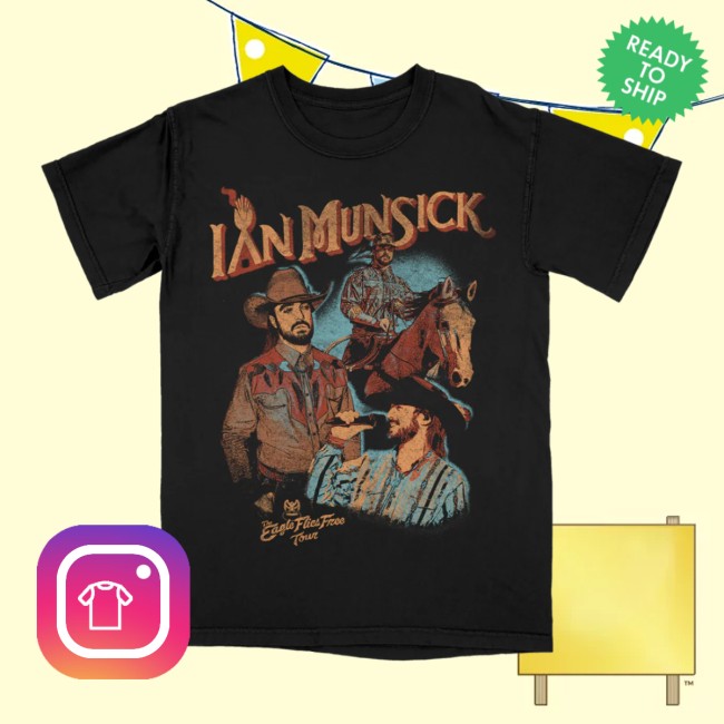 Ian Munsick Store Merch Photo Collage T-Shirt 2 Ian Munsick Store Merch Photo Collage T-Shirt