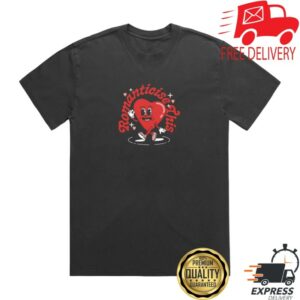 James Marriott Store Merch Romanticise This Valentines Heart Vintage Black T-Shirt