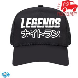 Legends Media Merch Store Shop Night Run Trucker Hat