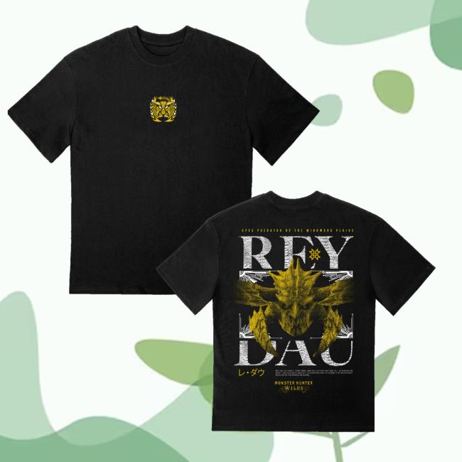 Dyenamik Merch Store Shop Monster Hunter Rey Dau Tee 2 Dyenamik Merch Store Shop Monster Hunter Rey Dau Tee