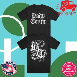 Body Count Store Merch Snake Tee