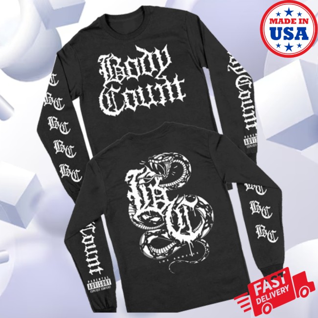 Body Count Store Merch Explicit Snake Long Sleeve 3 Body Count Store Merch Explicit Snake Long Sleeve