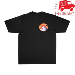 Chunky Things Merch Store Chunky Baby Horse Carousel T-Shirt Black