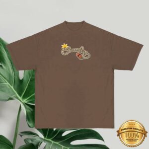 Chunky Things Merch Store Chunky Lucky Horse Coin T-Shirt Brown