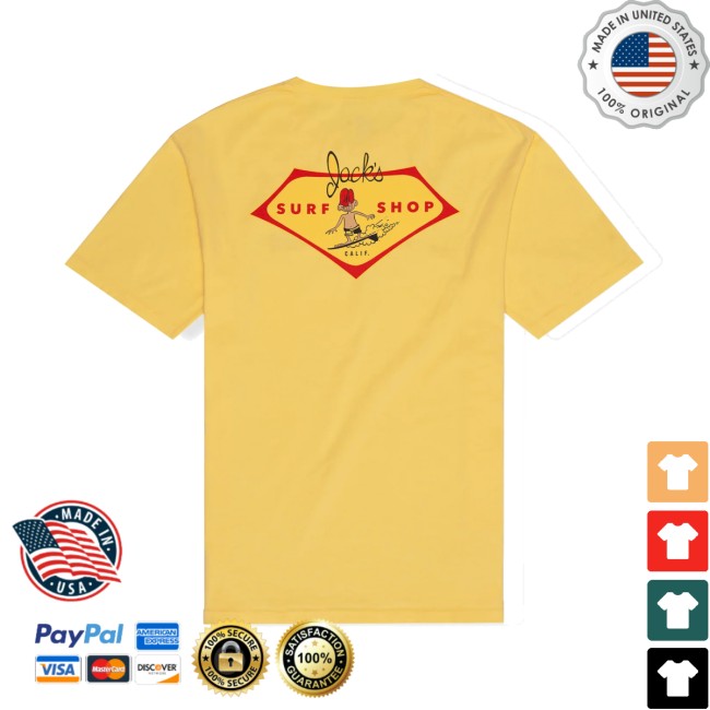 Jack's Surfboards Store Merch Little Dude Seasonal SS Tee 3 Jack's Surfboards Store Merch Little Dude Seasonal SS Tee - Yellow