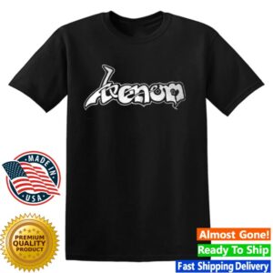 Direct Merch Store Venom Logo White T-Shirt